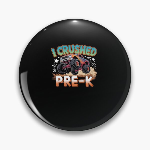 Item preview, I Crushed Pre-K Monster Truck Graduation Last Day School designed and sold by Kcgarciaso.
