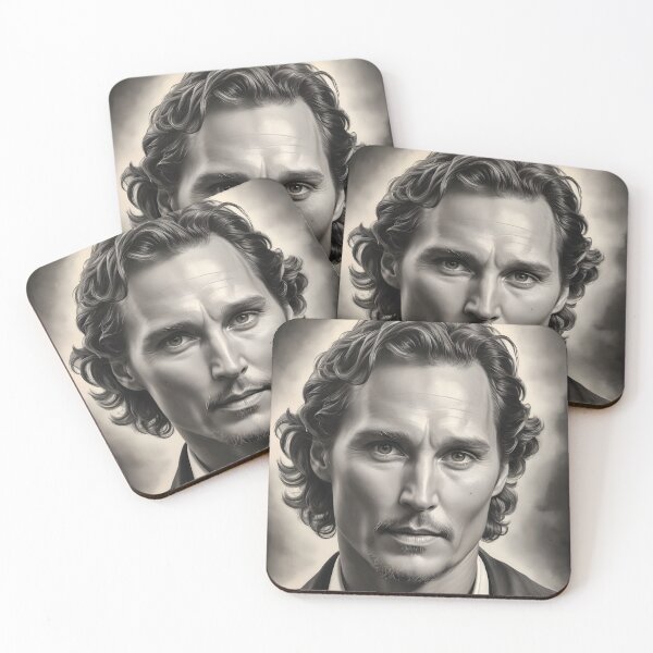 Item preview, Matthew McConaughey designed and sold by WorldofCharcoal.
