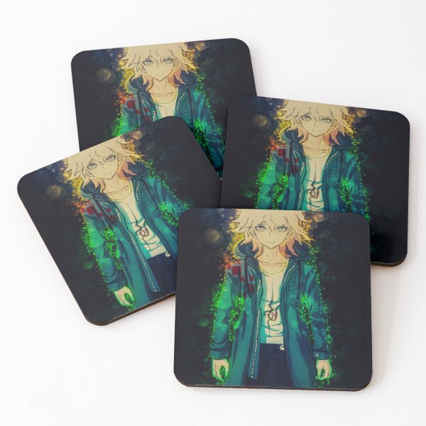 Item preview, Nagito Komaeda Danganronpa Hopeful Chaos Energy Green Glow Anime Vision designed and sold by thedarvills.