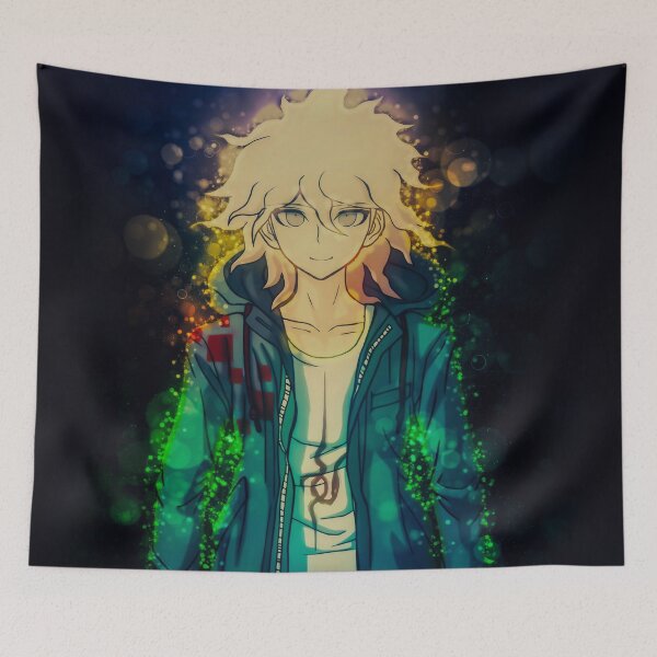 Item preview, Nagito Komaeda Danganronpa Hopeful Chaos Energy Green Glow Anime Vision designed and sold by thedarvills.