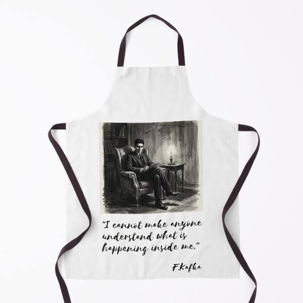 Item preview, I Cannot Make Anyone Understand - Kafka Existential Quote designed and sold by ThinkItWearIt.