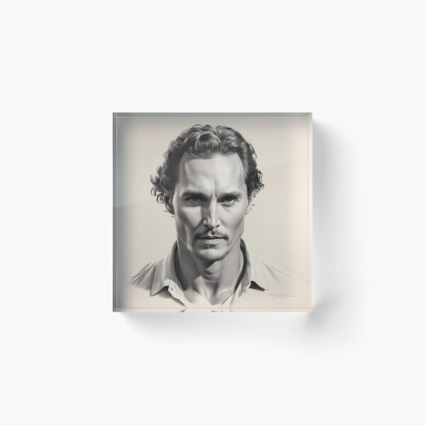 Item preview, Matthew McConaughey designed and sold by WorldofCharcoal.