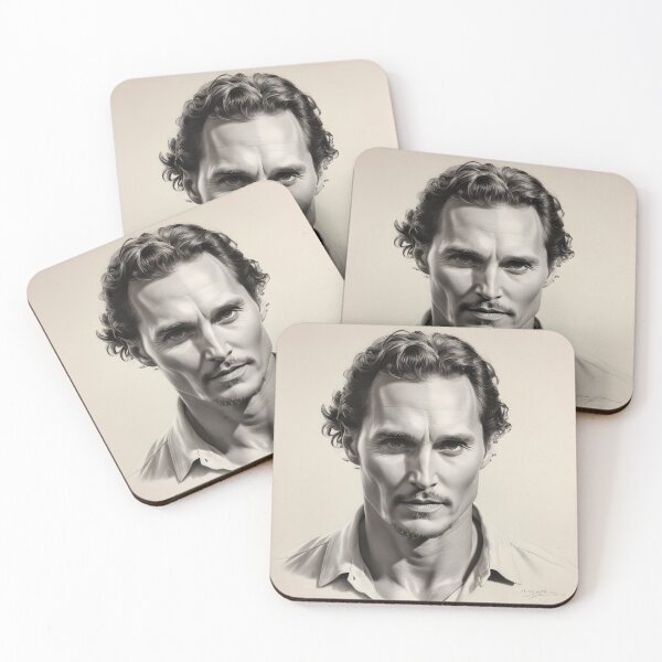 Item preview, Matthew McConaughey designed and sold by WorldofCharcoal.