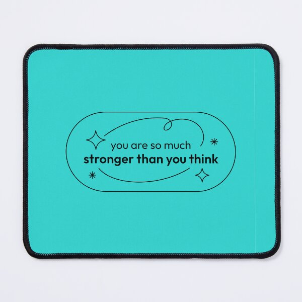 Item preview, You are so much Stronger than you think designed and sold by CapriCreatives.