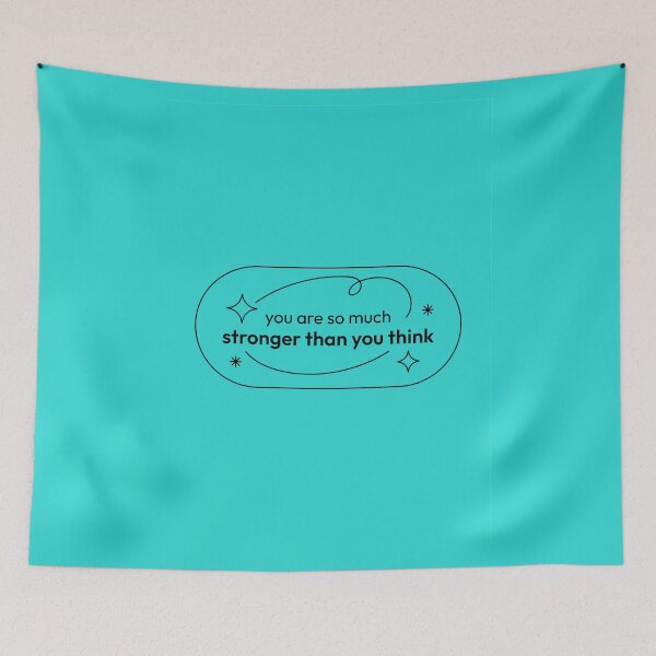 Item preview, You are so much Stronger than you think  designed and sold by CapriCreatives.