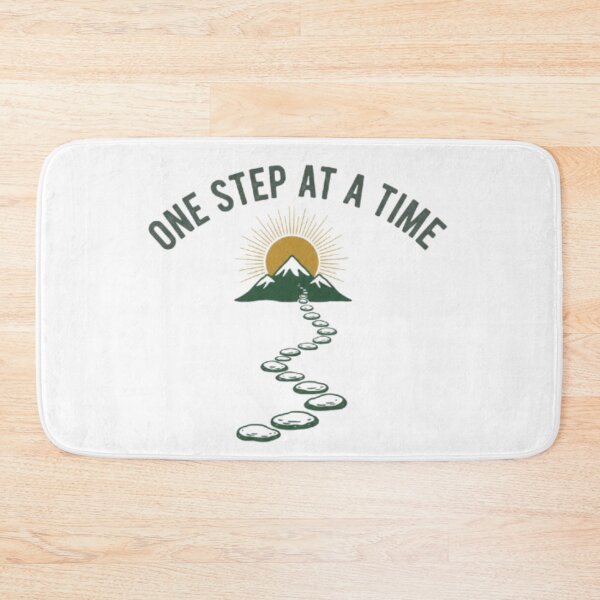 Item preview, One Step at a Time – Motivational Mountain Journey designed and sold by Dogandesighn.
