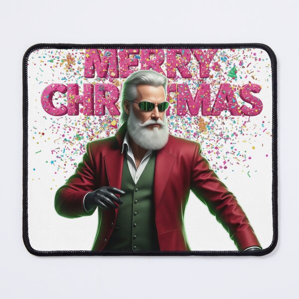 Item preview, Agent Santa: Merry Christmas Confetti Explosion designed and sold by newvisionart191.