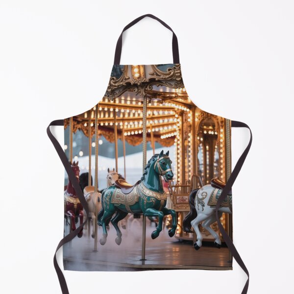 Item preview, Realistic New Year Themed Carousel designed and sold by ArtQueen777.