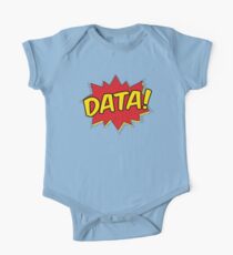 Data Pow Short Sleeve Baby One-Piece