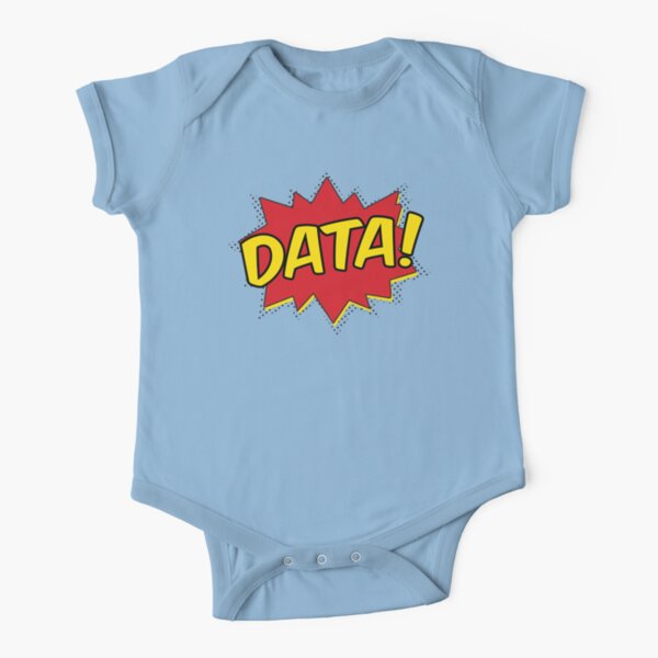 Data Pow Short Sleeve Baby One-Piece