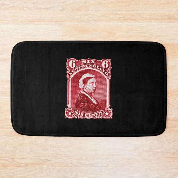 Item preview, This stamp is the Newfoundland 6-cent Queen Victoria issue, which was released in several variations between the late 1860s and mid-1890s. designed and sold by Schulz Lightprint Studio.