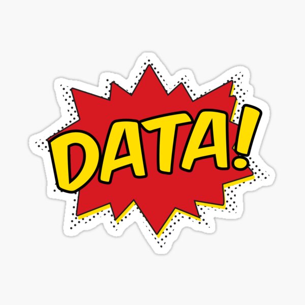 Data Pow Sticker