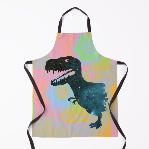 Item preview, Colourful pixel T-rex designed and sold by helengarvey.
