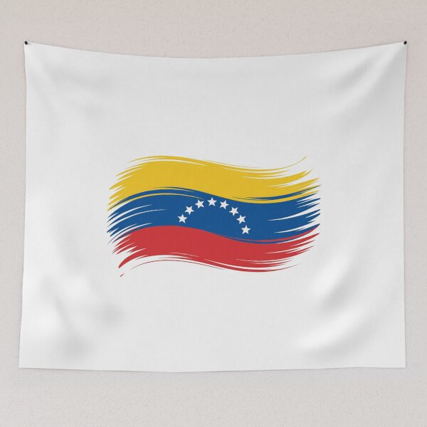 Item preview, Venezuela Brushstroke Flag – Countries Collection designed and sold by CircinusStore.