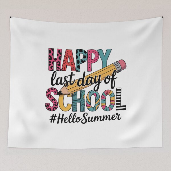 Item preview, Hello Summer Happy Last Day Of School  designed and sold by MaryoKing.