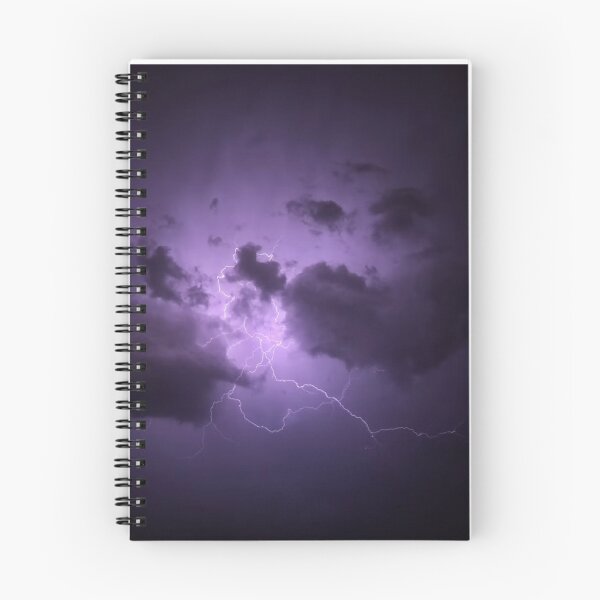 Item preview, Lightning Through Clouds Photographic Print designed and sold by Mother-Nature65.