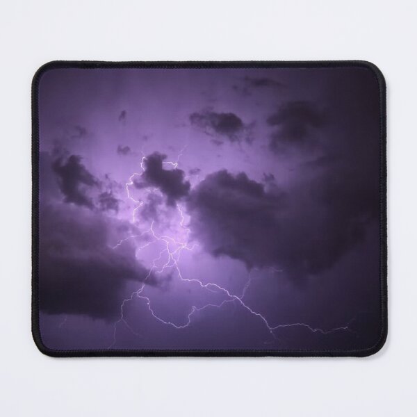 Item preview, Lightning Through Clouds Photographic Print designed and sold by Mother-Nature65.