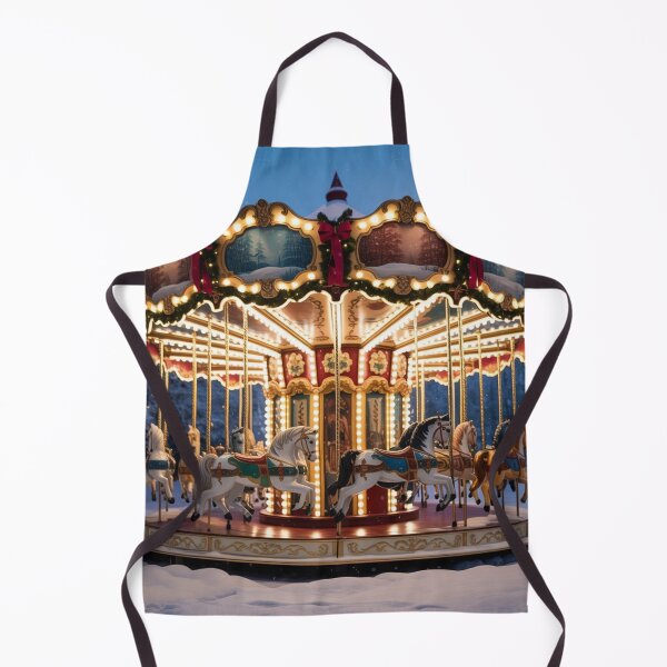 Item preview, Magnificent New Year Themed Carousel designed and sold by ArtQueen777.