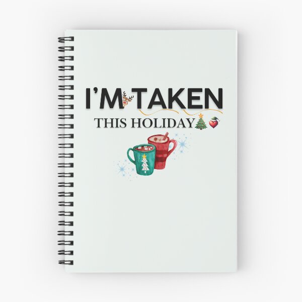 Item preview, I'm Taken This Holiday Funny Christmas Couples Shirt designed and sold by ATime7Day.