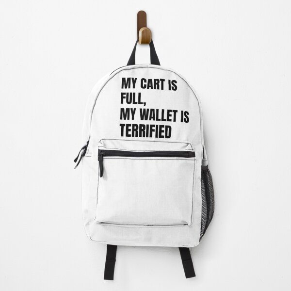 Item preview, Full Cart Terrified Wallet designed and sold by Trend Drops Mad.