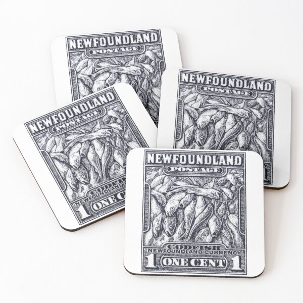 Item preview, Newfoundland 1-cent "Codfish" stamp, a definitive issue that ran from 1932 to 1949.  designed and sold by Schulz Lightprint Studio.