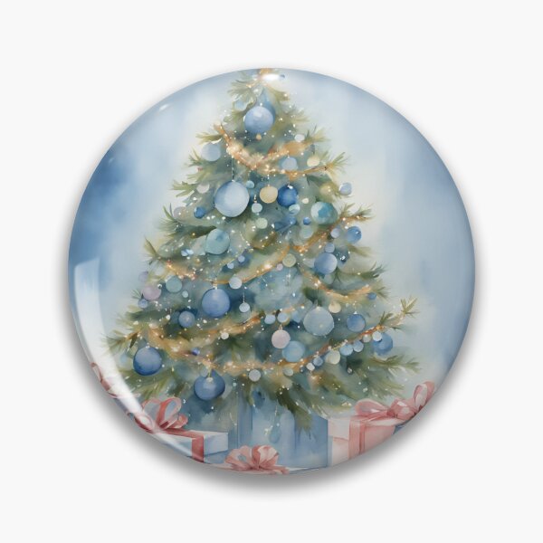 Item preview, BlueTrees , Christmas Tree Farm, Christmas Tree Path, Cute Winter Christams Happy Holidays designed and sold by KolorellaS.