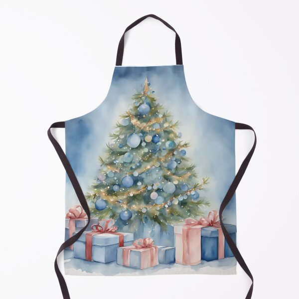 Item preview, BlueTrees , Christmas Tree Farm, Christmas Tree Path, Cute Winter Christams Happy Holidays designed and sold by KolorellaS.