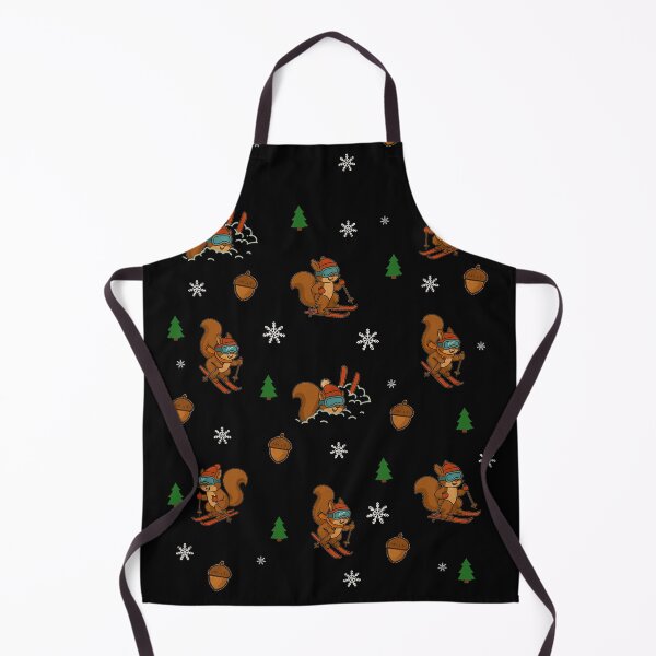 Item preview, Skiing Squirrel, Cute Pattern designed and sold by MagdaMoonArt.