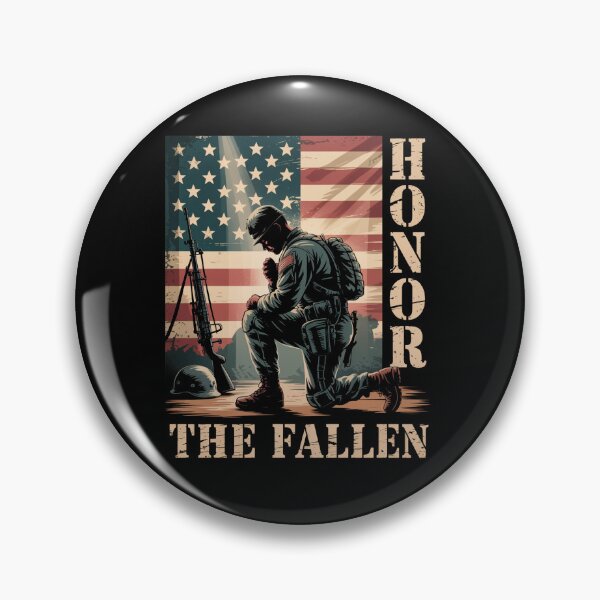 Item preview, Honor The Fallen Remember Never Forget Memorial Day Veteran Day designed and sold by MaryoKing.