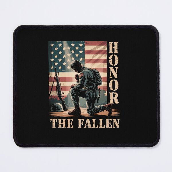Item preview, Honor The Fallen Remember Never Forget Memorial Day Veteran Day designed and sold by MaryoKing.