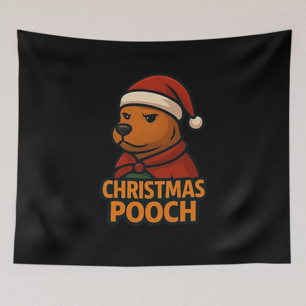 Item preview, Christmas Pooch designed and sold by okiiskandarart.