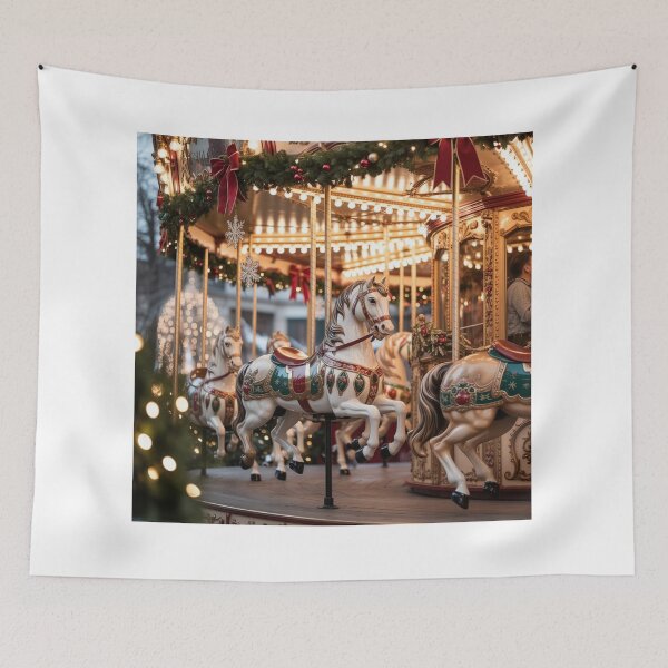 Item preview, Magnificent Vintage Carousel designed and sold by ArtQueen777.