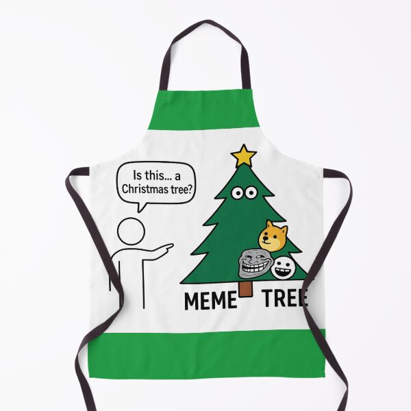Item preview, „Meme Christmas Tree – Is This a Christmas Tree? Parody” designed and sold by EdCraftProjects.