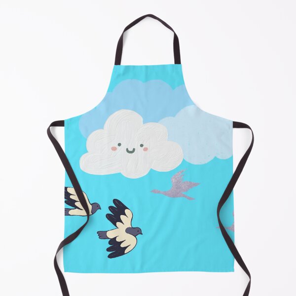 Item preview, Cute Smiling Cloud with Birds designed and sold by TracedBySun.