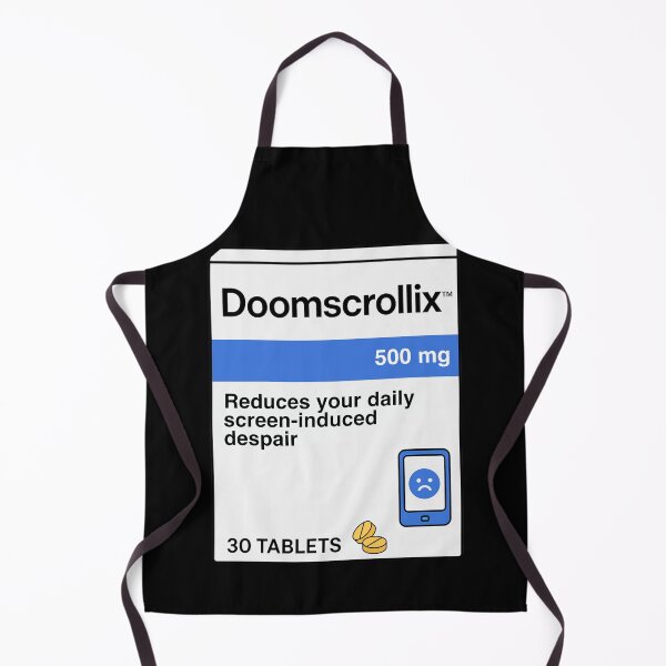 Item preview, Doomscrollix™ — Reduces Your Daily Screen-Induced Despair | Fake Medicine Parody designed and sold by pharmafeels.