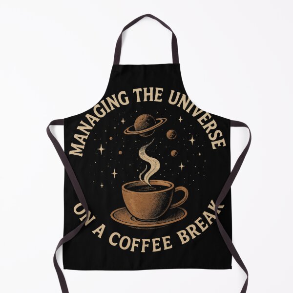Item preview, Cosmic Coffee Break - Governing the Universe One Sip at a Time designed and sold by Ataqhin.