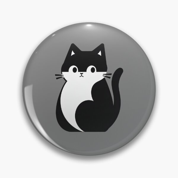 Item preview, Black and White Cat Drawing Easy designed and sold by xiao xuans.