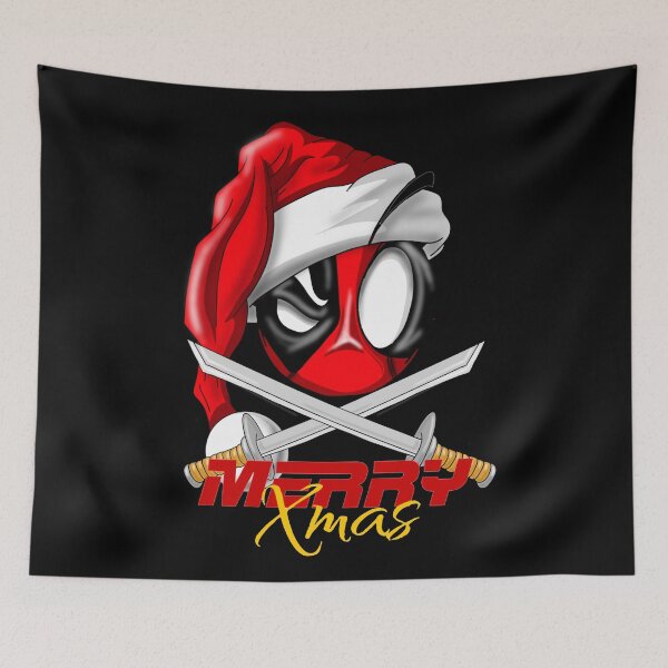 Item preview, Deadpool Christmas /Merry Xmas designed and sold by TheEndDesign.