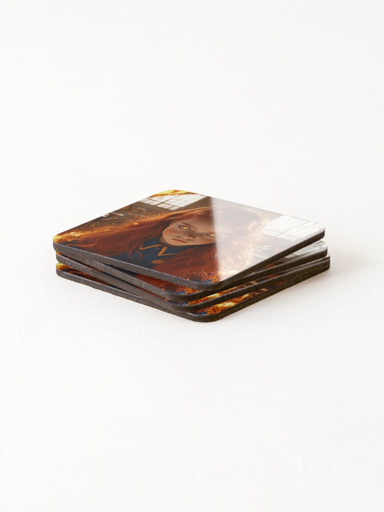 Thumbnail 4 of 5, Coasters (Set of 4), Resolute designed and sold by RicoInStudios.
