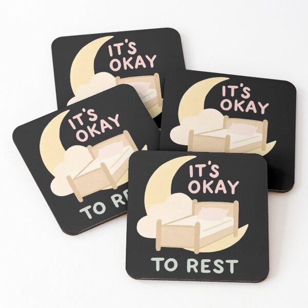 Item preview, It’s Okay to Rest – Self Care Rest Reminder Minimalist Quote designed and sold by CuteOasis.