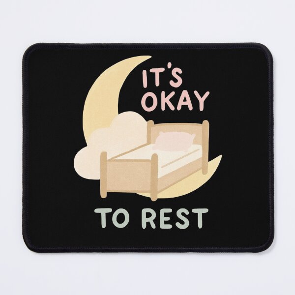Item preview, It’s Okay to Rest – Self Care Rest Reminder Minimalist Quote designed and sold by CuteOasis.