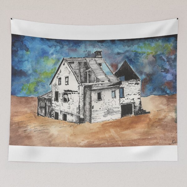Item preview, Ghost town designed and sold by lunarbonesart.