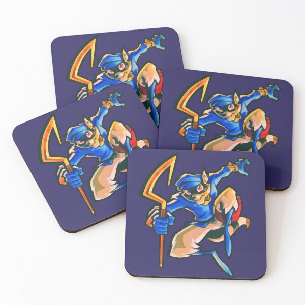 Item preview, Sly cooper hand painted designed and sold by Lowfidesigns.