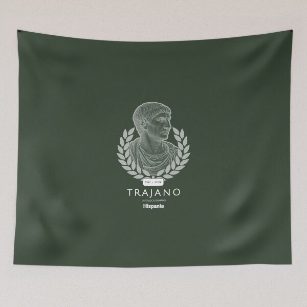 Item preview, Bust of Trajan - Roman Emperor of Hispánia Baetica s. I-II AD - Spain designed and sold by cvelasco88.