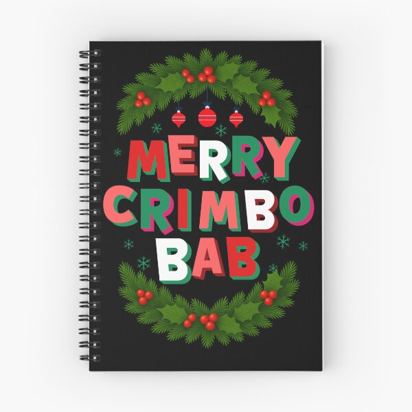 Item preview, Birmingham Christmas Slang Merry Crimbo Xmas Yes Bab designed and sold by PG Illustration.