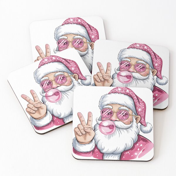 Item preview, Pink Cool Santa Claus Bubble Gum designed and sold by Adadita.