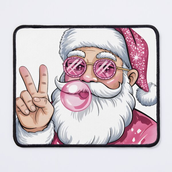Item preview, Pink Cool Santa Claus Bubble Gum designed and sold by Adadita.