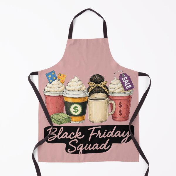 Item preview, Black Friday Squad – Funny Shopping Drinks Design designed and sold by Mjshow96.