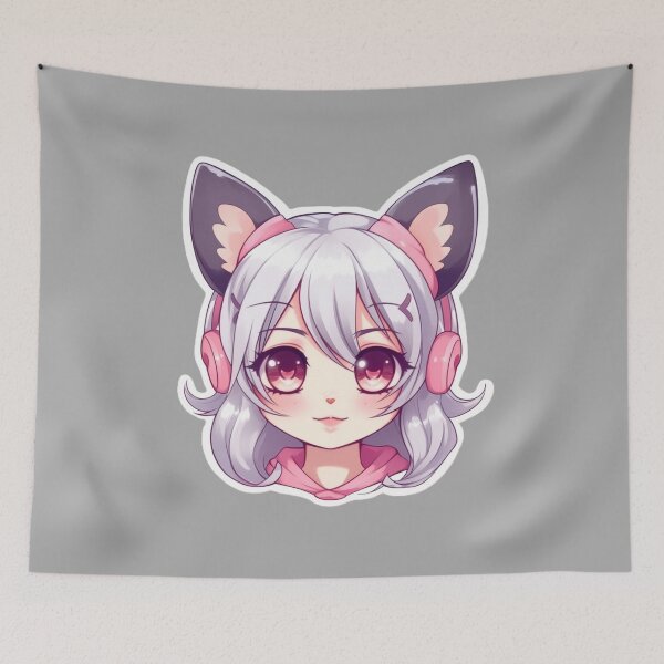 Item preview, Anime kawaii designed and sold by Kat's Design Hub.