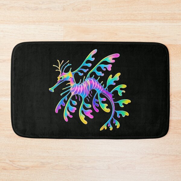 Item preview, Neon Leafy Sea Dragon – Glowing Ocean Fantasy designed and sold by JonelCrafts.